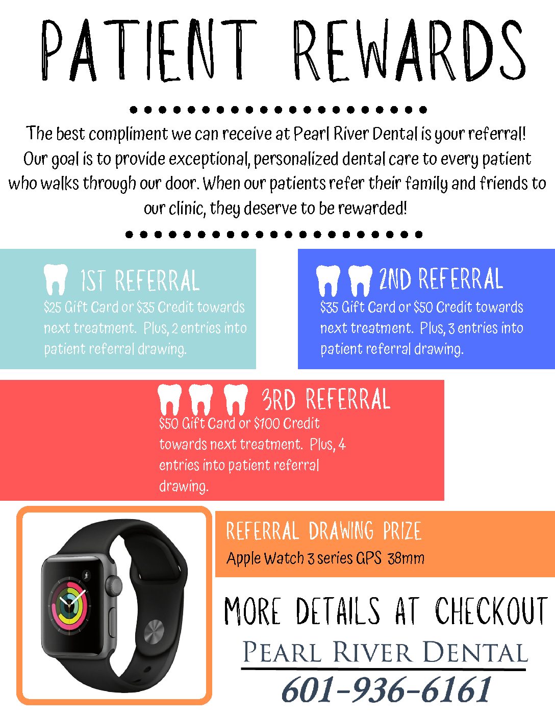 Dentist in Pearl, MS Referral Program